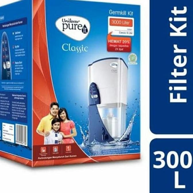 Pure it Unilever Germ Kill Filter 3000 Liter for Classic 9 & 23 Liter