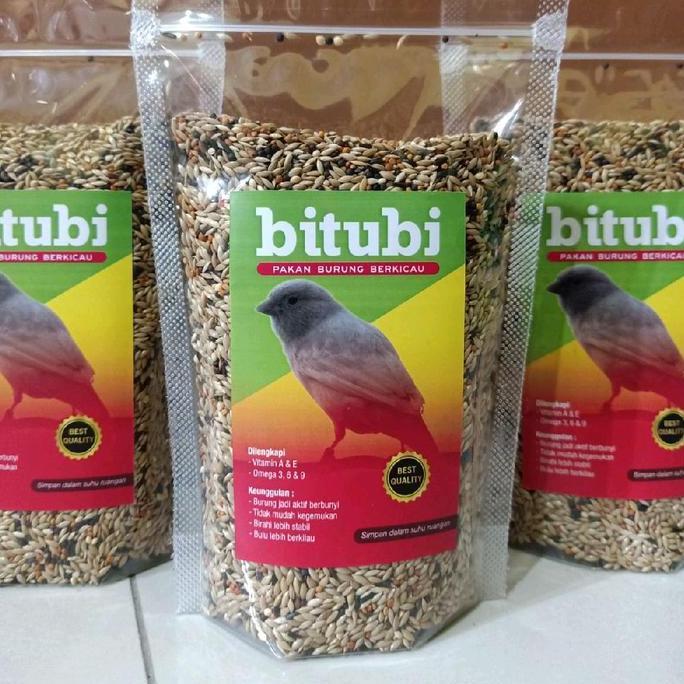 Brixd- Kemasan Ekonomis Pakan Burung Red Siskin Blackthroat Sanger Kenari