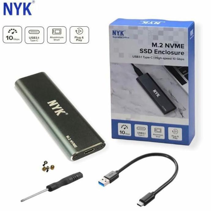Nyk Casing SSD M.2 NVME SSD Enclosure NVME M.2 2280