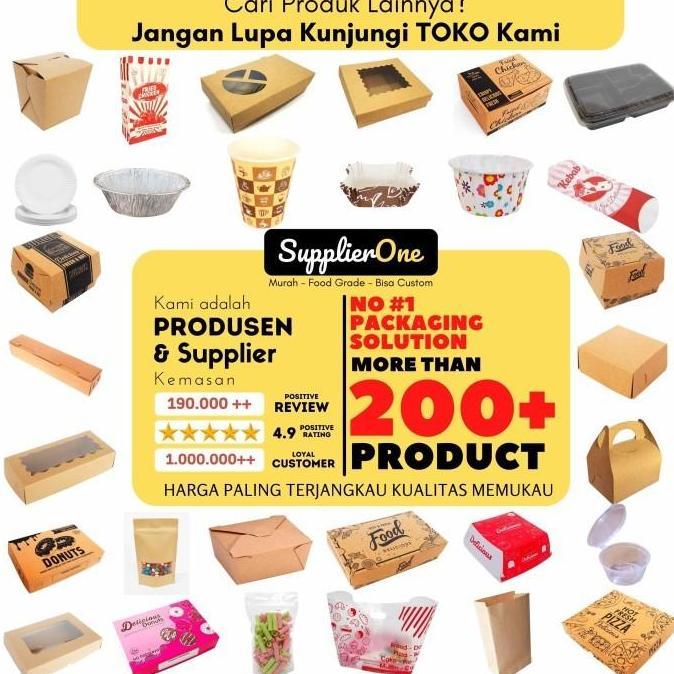 New- Box Donat Isi 25 / Box Donat Motif / Dus Donat / Kemasan Donat / Kotak Donat