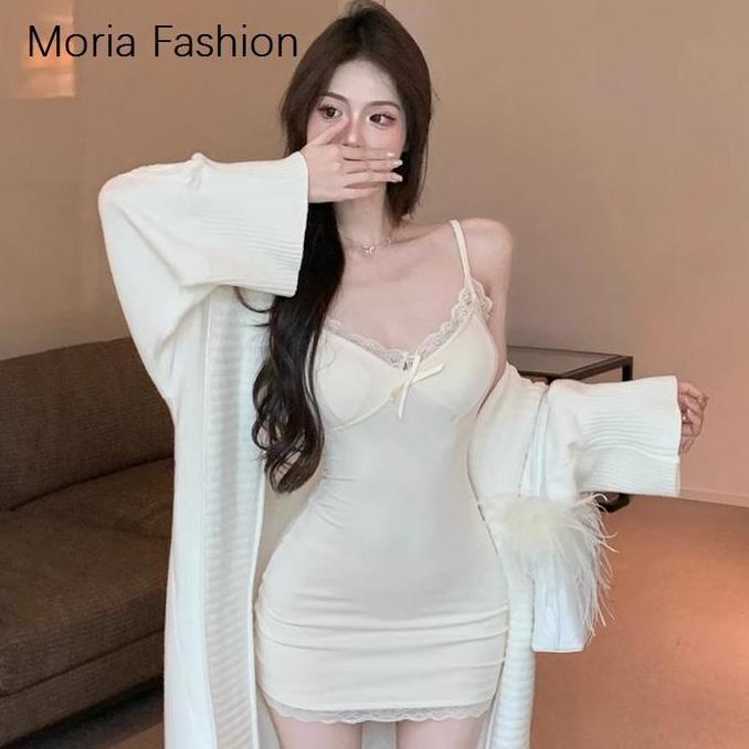 Newgir- Moria Qz141 Dresses Bodycon V-Neck Mini Seksi Slimbody Atasan Slimming Korset Baju Pelangsin