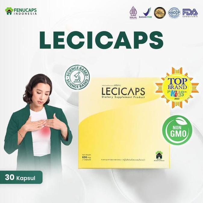 NEW LECICAPS PELANCAR ASI 30 KAPSUL (LECICAPS) BEST