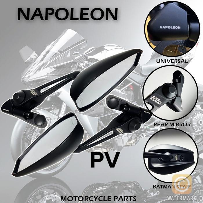 Spion Napoleon Batman Full Cnc Spion Variasi Nmax Pcx Aerox Lexy Adv Original Dan Terpercaya
