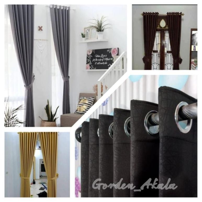 Gorden Blackout/Gorden Tebal/Gorden Polos Premium