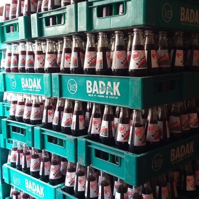 minuman sarsaparilla badak / minuman soda badak ( 24 botol )