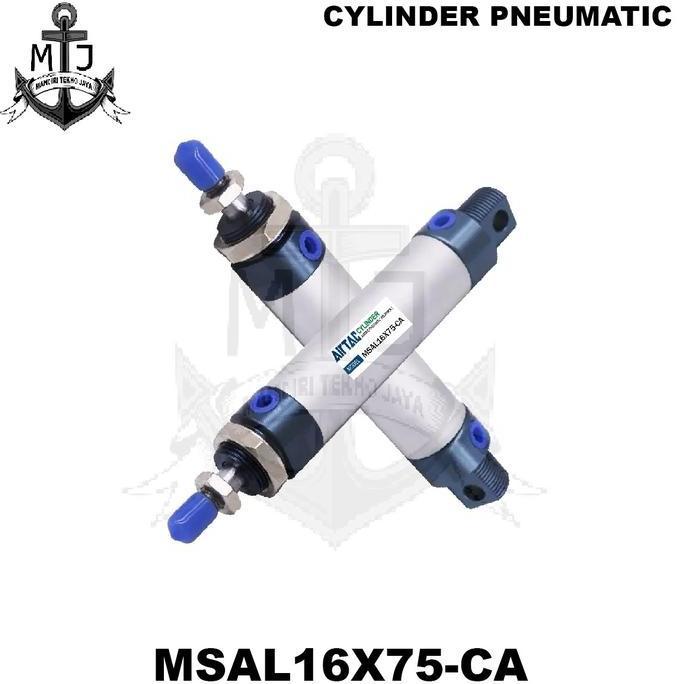 CYLINDER PNEUMATIC SINGLE ACTING MSAL 16X75