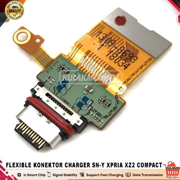 FLEXIBLE KONEKTOR CAS FLEXIBEL CONNECTOR CHARGER SNY XZ 2 COMPACT ORIGINAL WITH IC SAMD