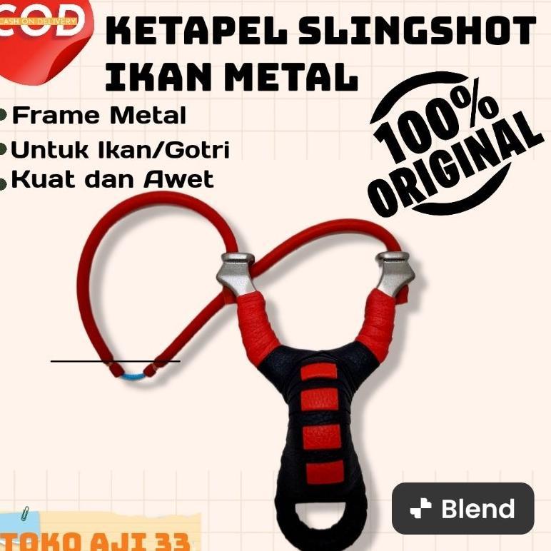 Ketapel Slingshot Metal OTT