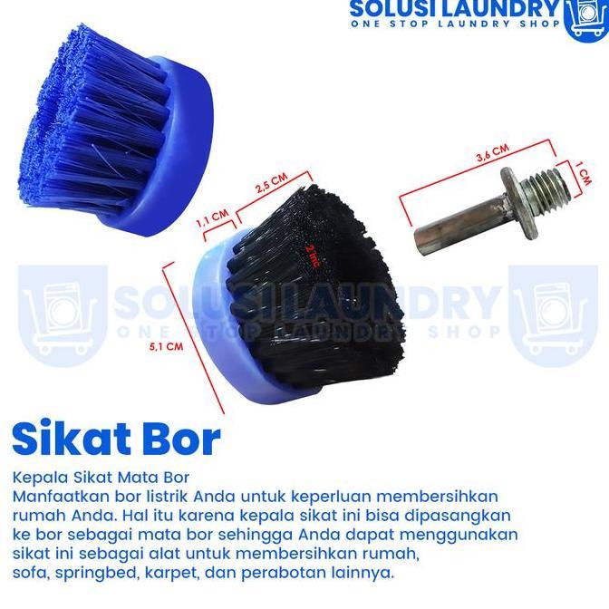 Kualitas terbaik] Sikat Bor Sikat Sofa Kecil 1 Pasang