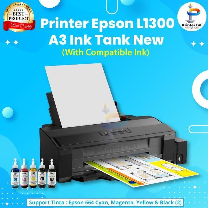 Printer Epson L 1300 Printer A3+ L1300 GARANSI RESMI