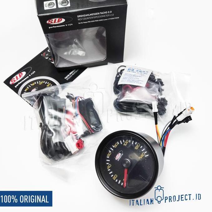 Speedo Spedometer Digital Rev Counter SIP Vespa PX MK1 MK2 PX Sport