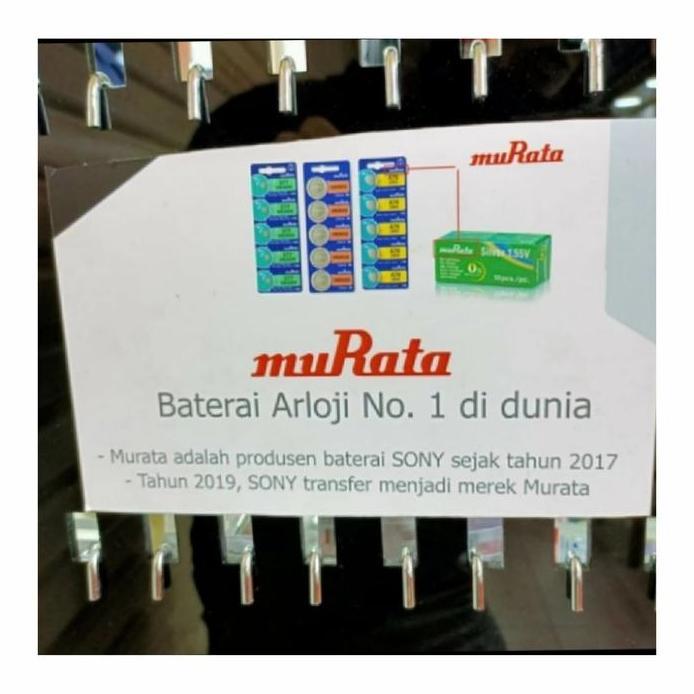 ORIGINAL BATERAI MURATA SR621 / BATERAI 364 / 621 MURATA SR 621 SW