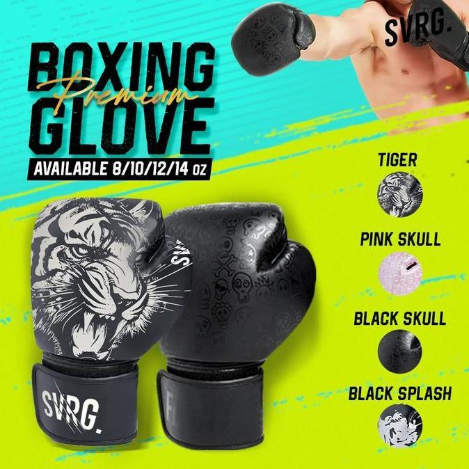 TERBARU Svarga Boxing Gloves - Sarung Tinju Muay Thai - MMA - Kickboxing