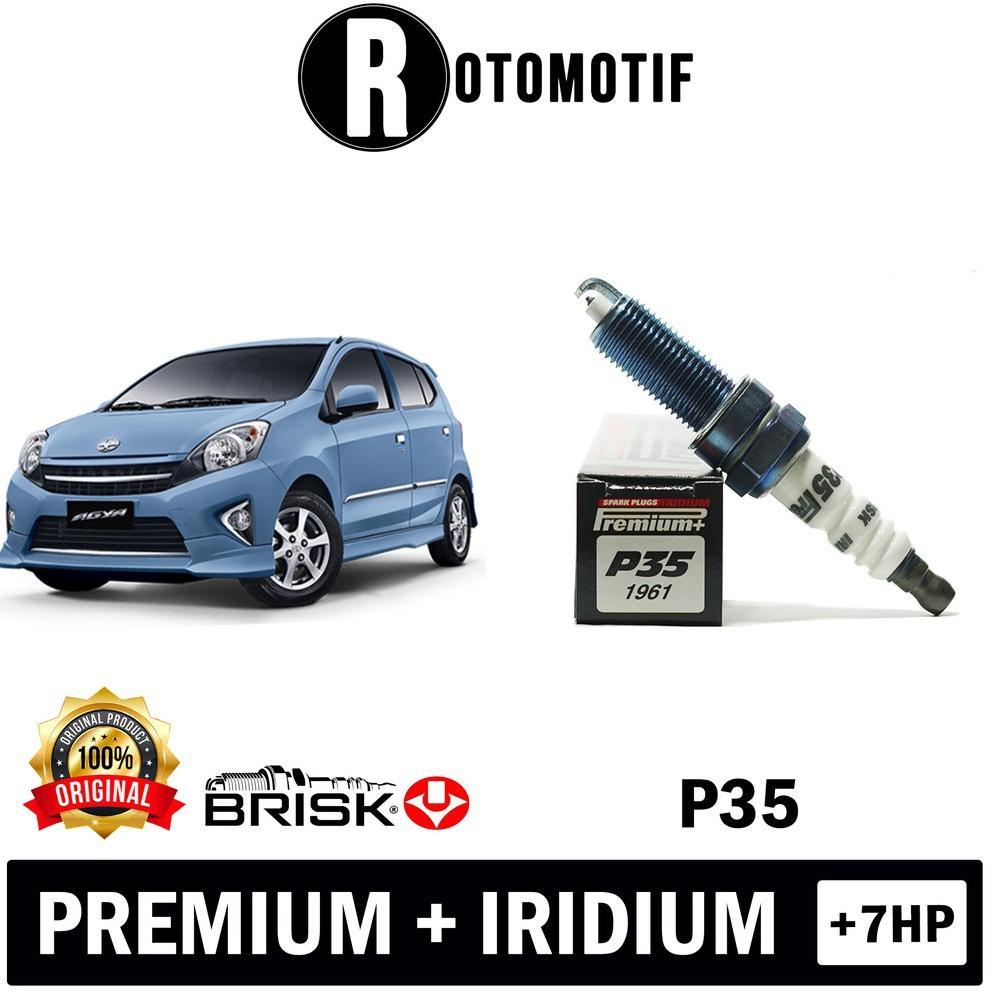 Busi Brisk Mobil Ayla Agya ignis Premium Plus Iridium P35