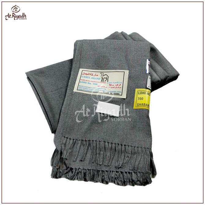 Sorban Kashmiri CAMEL Lohi 700 Polos Putih Warna