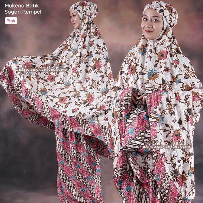 Mukena Bali Daun Putih