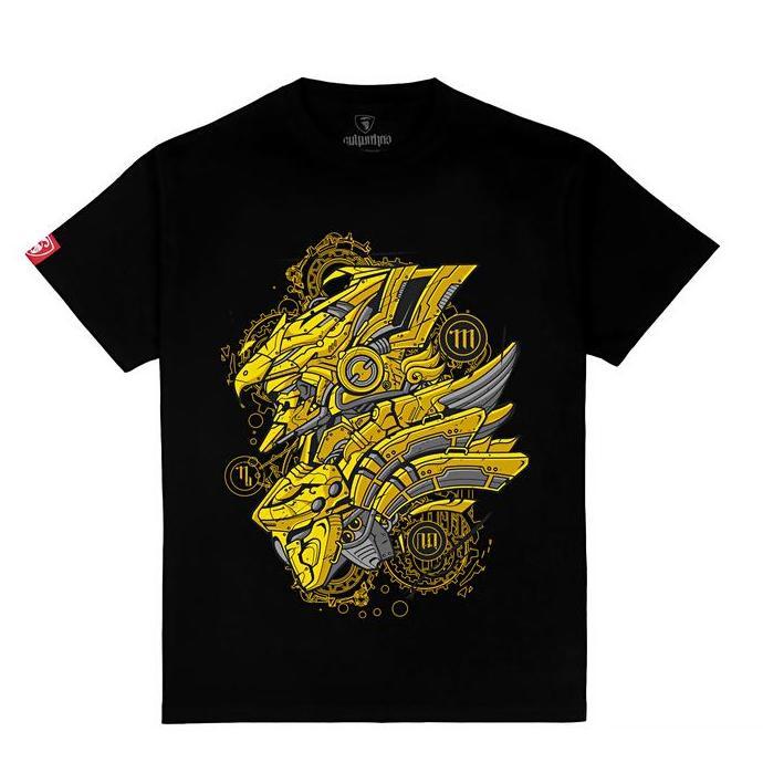 Culture Hero T-shirt - Garuda Mech Yellow