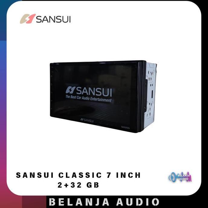Head Unit Android 7 Inch Sansui Classic Series 2/32 Gb Restock
