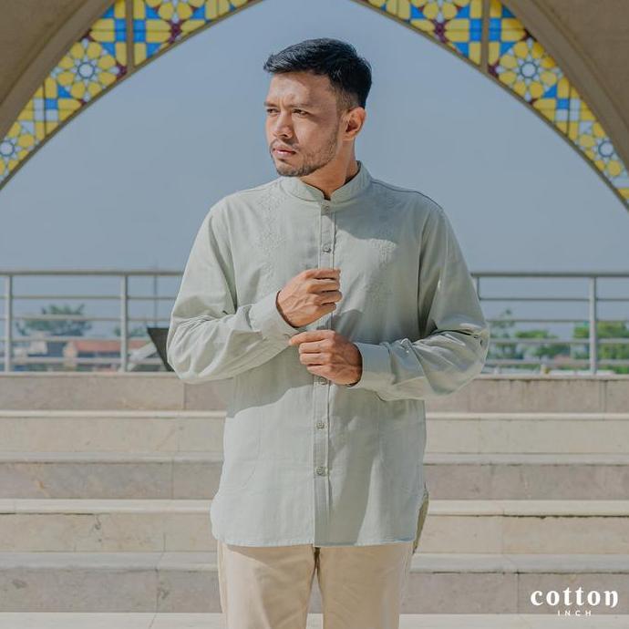 Cotton Instyle - Kamila Koko Kemeja Lengan Panjang Pria | Sarimbit Series Family Set