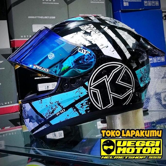 HELM KYT R10 MOTIF SERI 3 PAKET GANTENG