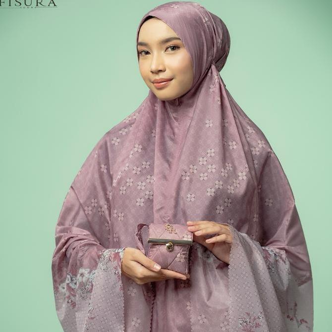 Fisura Scarf Mukena Traveling Mini Aisyah Muslim Sajadah