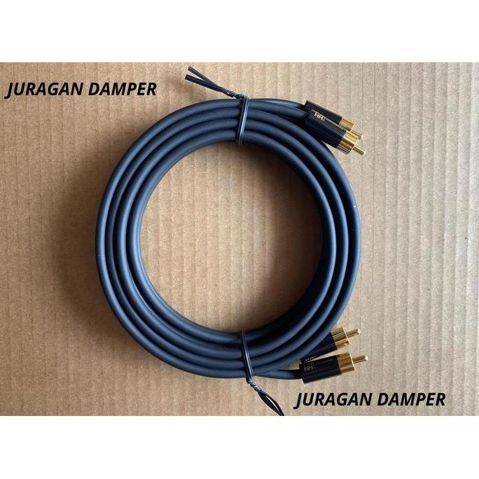 OK KABEL RCA RAMM 2.5 METER GOLD RCA PLUG ''