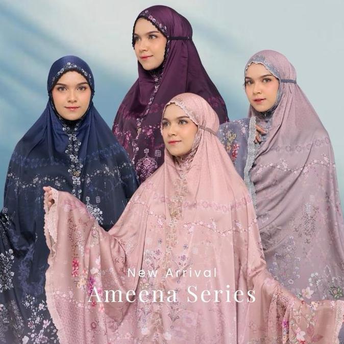 Mukena Ameena & Qamara - Mukena Armanisilk Premium Motif
