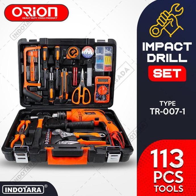 Hand Toolset / Tool Kit Set / Toolkit Toolbox Orion TR-007-1