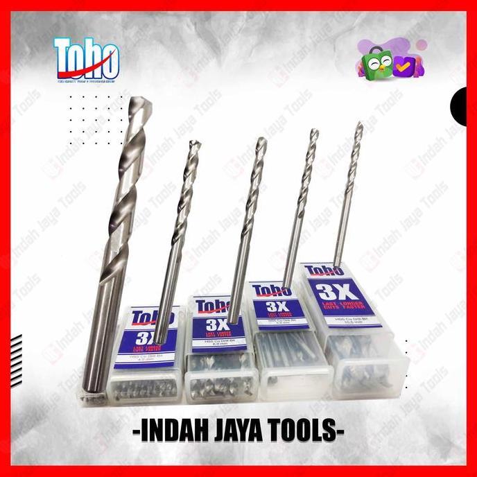 Tools- Mata Bor Besi 4 Mm Toho Hss Cobalt Stainless