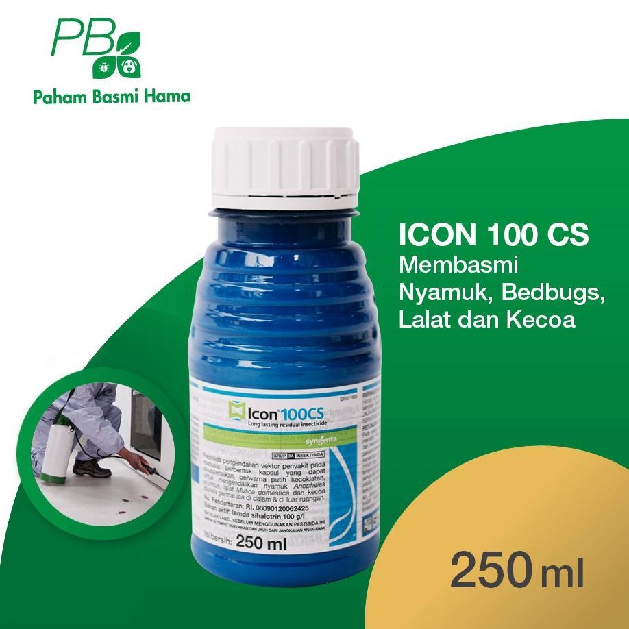 Icon 100 CS - Basmi Nyamuk Bedbugs Lalat Kecoa - Tahan Lama - 250 ML
