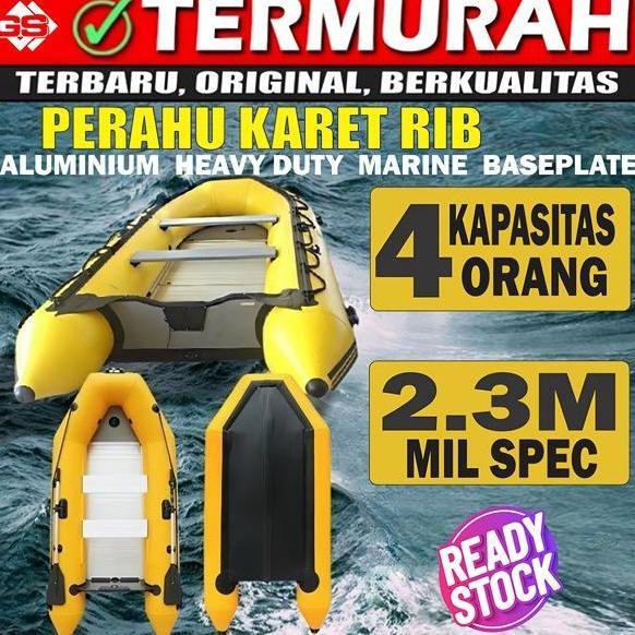 Promo PERAHU KARET / Bukan perahu Fiber ( RIB ) / INFLATABLE BOAT / BOAT COD