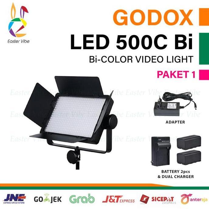 Ready stock GODOX LED 500C VIDEO LIGHT 500 C GODOX LED500C