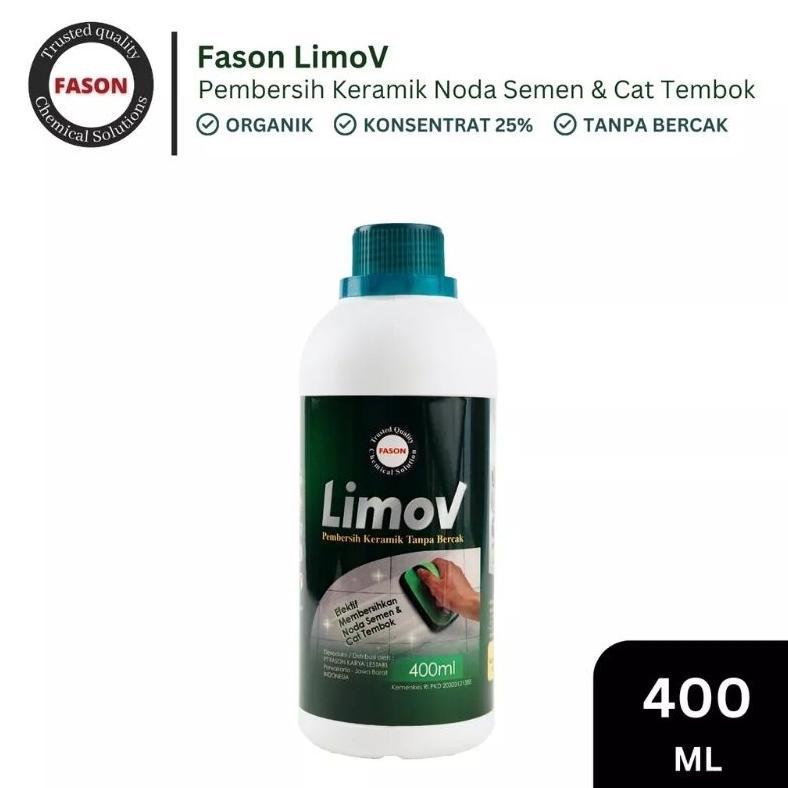 FASON LIMOV 400 ML CAIRAN PEMBERSIH KERAMIK NODA SEMEN CAT TEMBOK TANPA BERCAK UNTUK KERAMIK DOFF CE