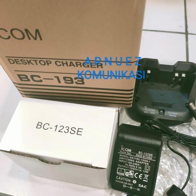 Promo Charger Ht Icom V80 Bc193 Original