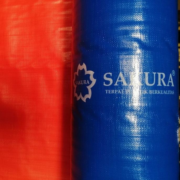 Terpal A12 Sakura 4x6 Meter | Terpal 4x6 M Merk Sakura A12 (Bahan 2 Meter)