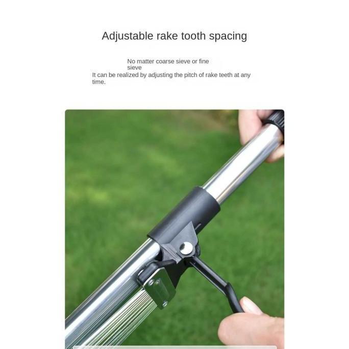 Sapu Garpu Taman Garuk Cakar Besi Carbon Steel 15 Kawat