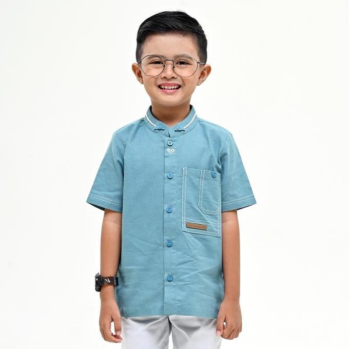 Promo Rabbani - Kemeja Koko Anak Bani Batuta Kemkid Jarvis Pdk Exclusive Diskon