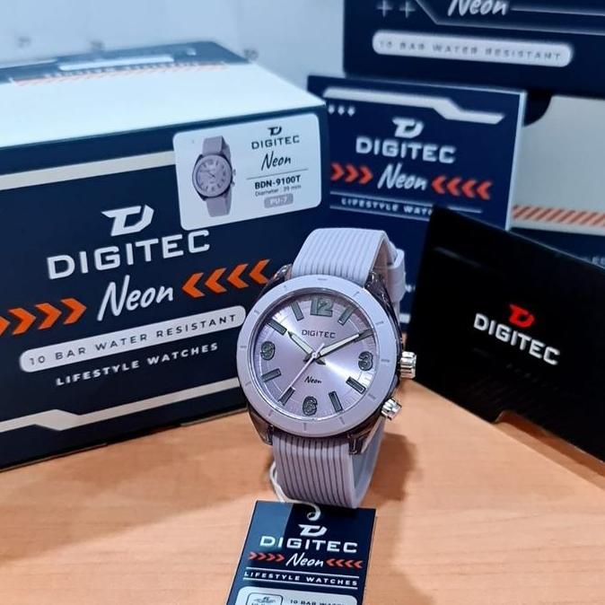 Jam Tangan Wanita Digitec Neon BDN 9100 Ungu Original dg9100