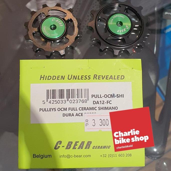 C-Bear Ceramic Rd Pulley Ocm For Shimano Dura-Ace R9250 12Speed