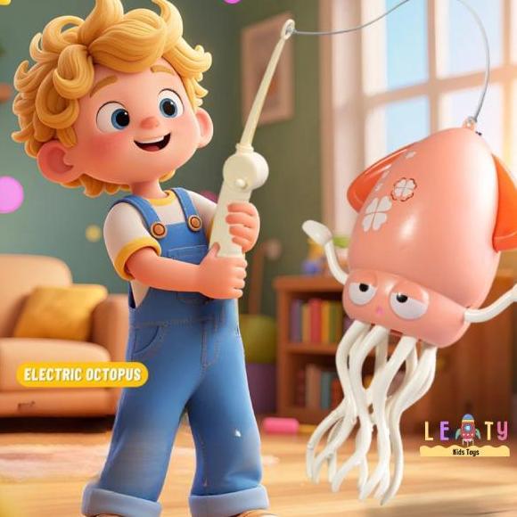 Grosir Buat Kucing Di RumahMainan Gurita Menari Electric - Gerakan Lucu, Aman & Seru Buat Kucing Pla