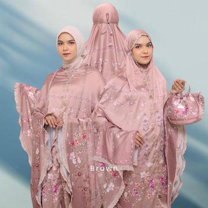 Mukena Ameena & Qamara - Mukena Armanisilk Premium Motif