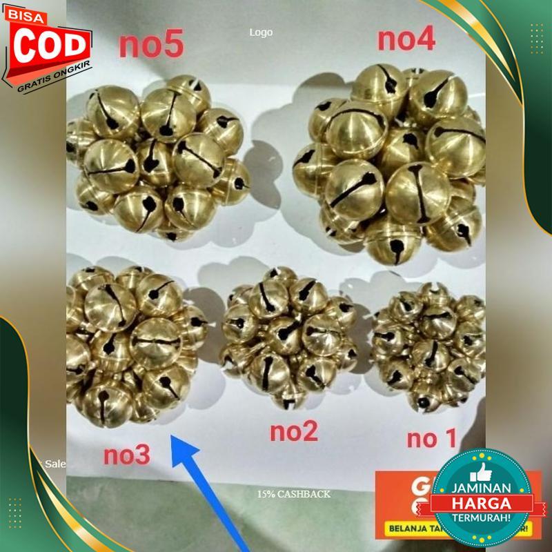klinting kuningan/gong seng. klintingan bahan kuningan BISMILLAH