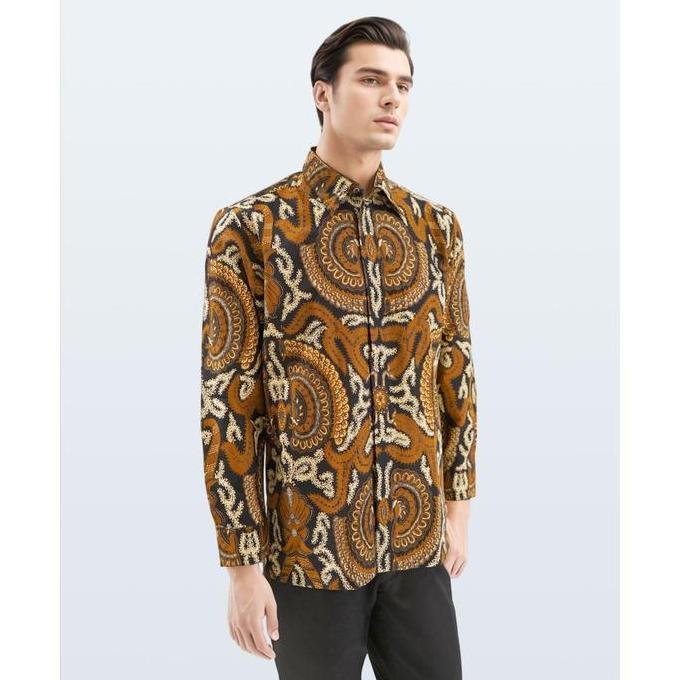 DANAR HADI - Kemeja Batik PA Kepet Sakembaran - 5KESK.78.0225 - Hitam