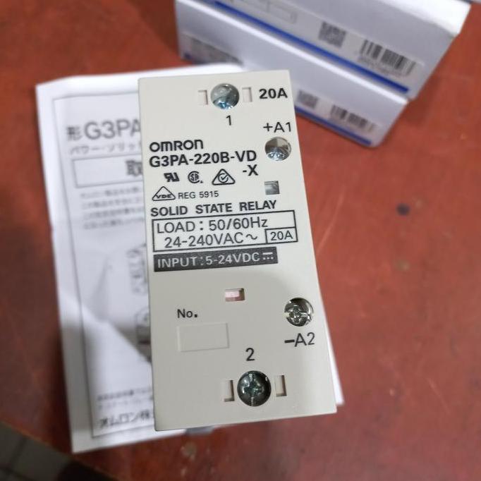 Solid State Relay/Ssr G3Pa-220B-Vd-X 20A Omron Harga Khusus