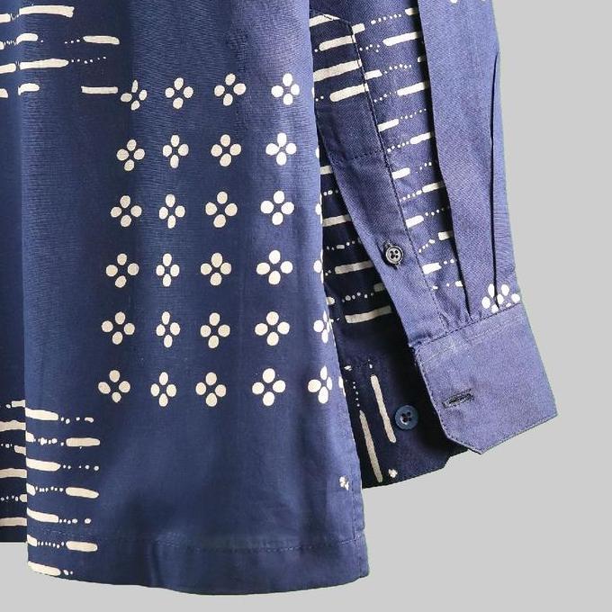 Kemeja Batik Lurik Pria Raka / Atasan Batik Pria /Baju Batik Pria