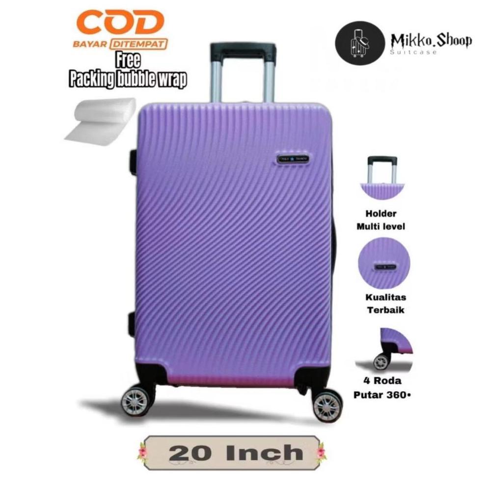 KOPER 20 INCH KOPER POLO 701 KOPER SEDANG KOPER TAHAN BANTING KOPER RODA 4