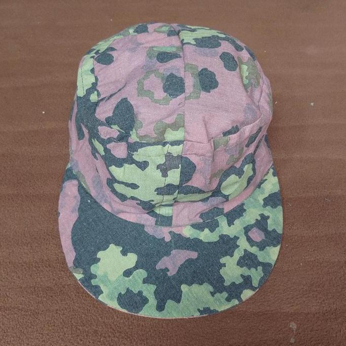 M43 Fieldcap German Camo SS Oakleaf WWII WW2 Replica Cotton Calico