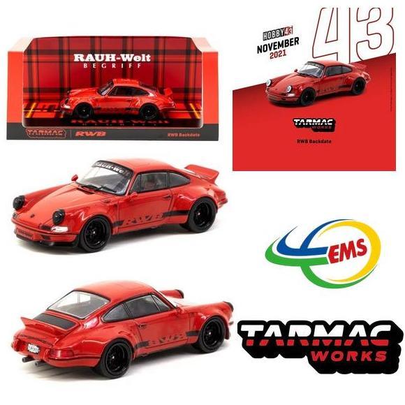 T43-018-RE - Tarmac Works 1/43 RWB Backdate Red