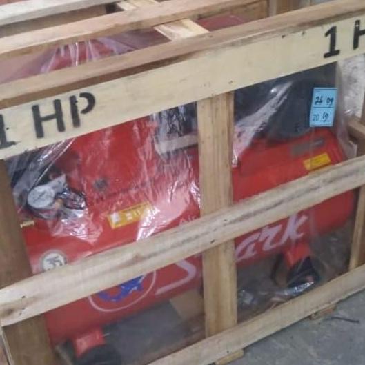 /////] Kompresor Listrik SHARK 1 HP / Kompressor Vanbelt Dinamo 1 hp