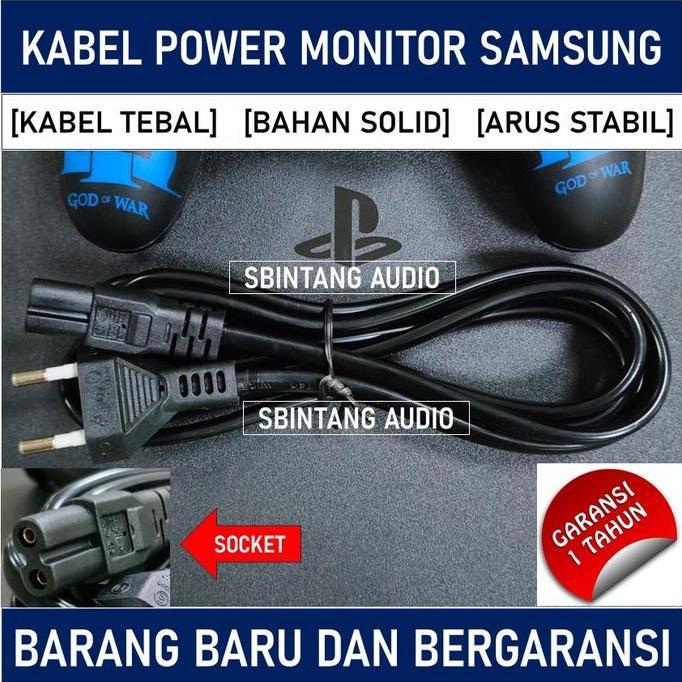 Kabel power Monitor Samsung Kabel daya Monitor Samsung NEW RESTOCK